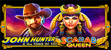 Find the riches of ancient Egypt in Scarab Queen, a 3×5, 25-line slot game. The reels are full of money symbols to win, increase in value, multiply, expand or re-spin with collect symbols. In the free spins round, the last respin gives you the chance to win the value of all the money symbols collected in the round, for extra-big wins!